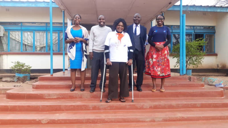 courtesy calls in Chibombo, Luangwa, and Rufunsa